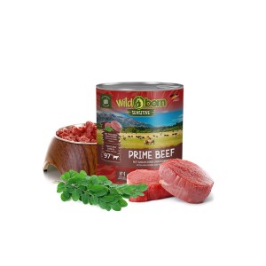 WILDBORN SENSITIVE WET PRIME BEEF puszka 800g