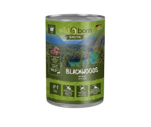 WILDBORN SENSITIVE WET BLACKWOODS  puszka 400G