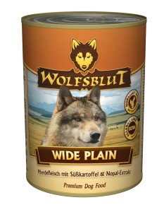 WOLFSBLUT WIDE PLAIN puszki 6x395g konina