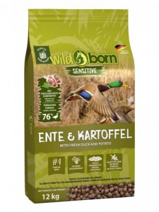 WILDBORN USZKODZONY SENSITIVE ENTE & KARTOFFEL ADULT 12KG